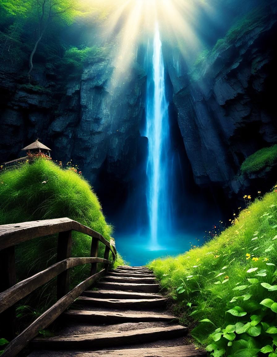 Surreal Cave of Souls in Speleothem Grotto