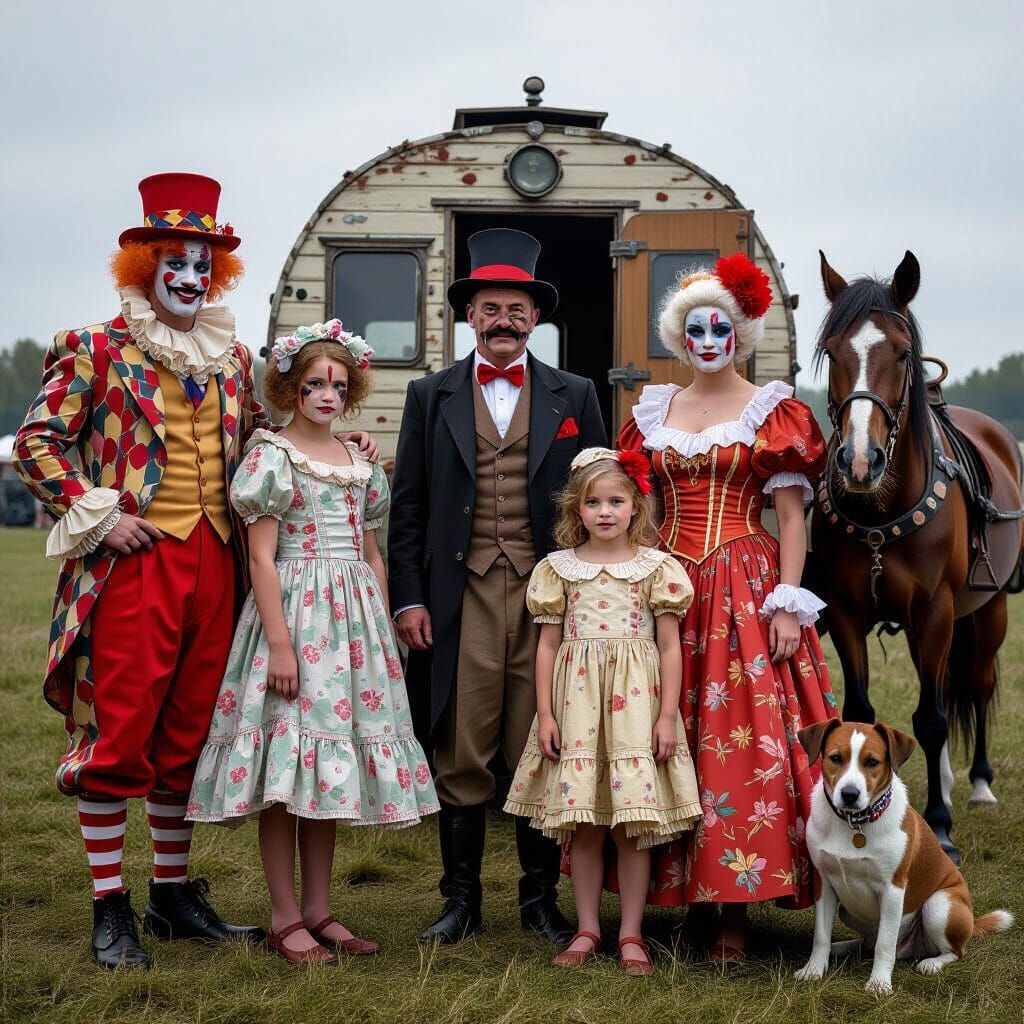 Circus of Fallen Angels and Flying Girl