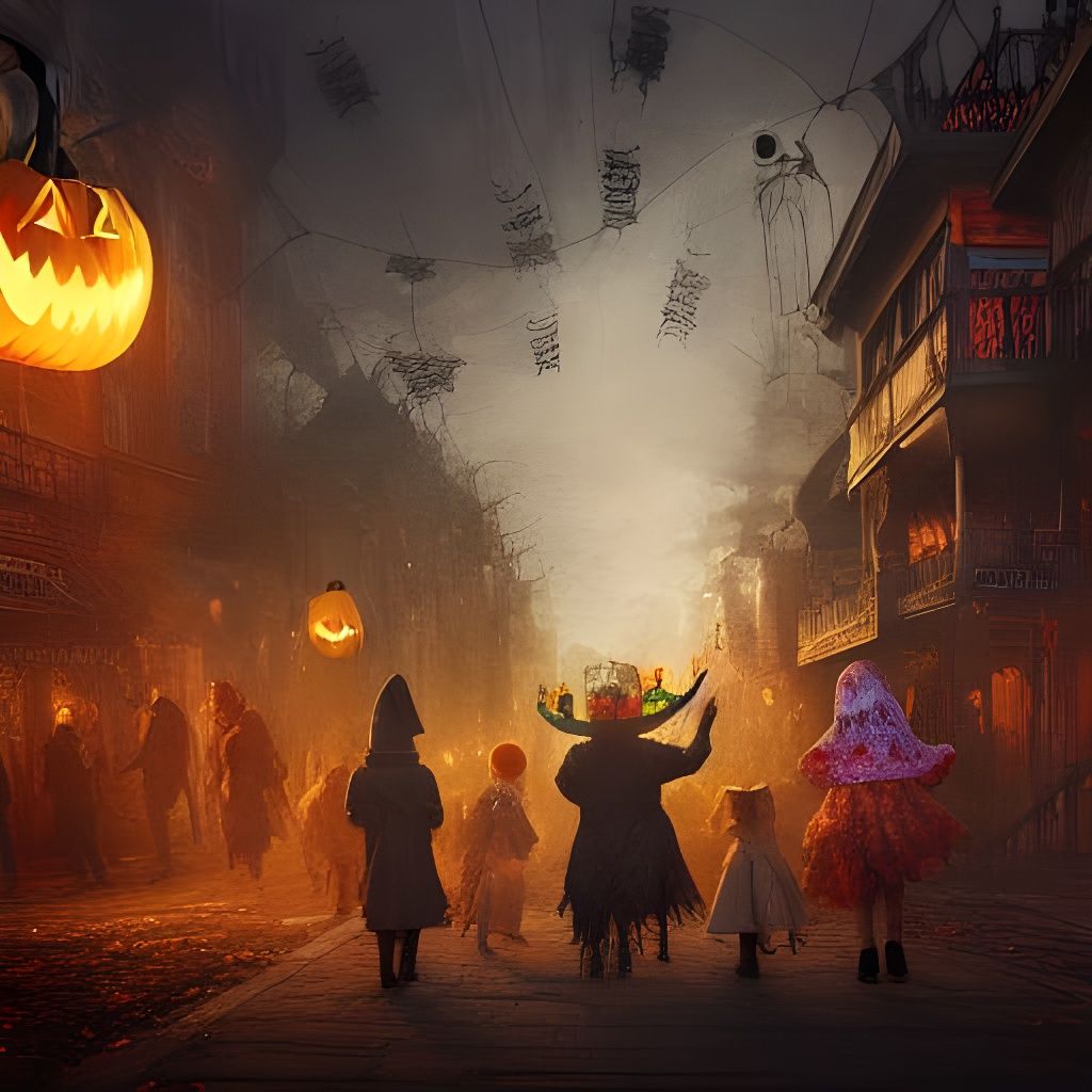 Fiery Halloween: Trick or Treating in Apocalypse