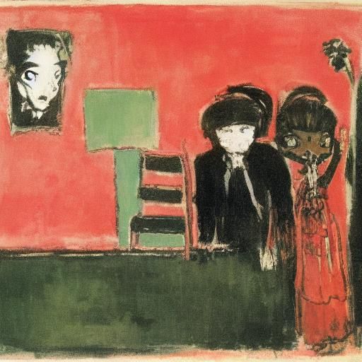 Vampire's Gift: Abstract Expressionist Impressionism