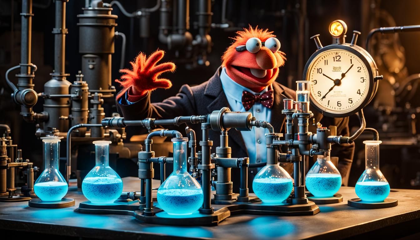 Beaker from the Muppets