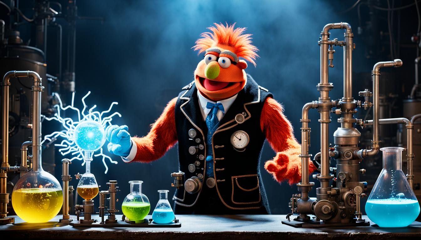 Beaker from the Muppets