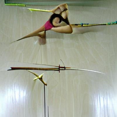 Traditional Bow and Arrow Still Life