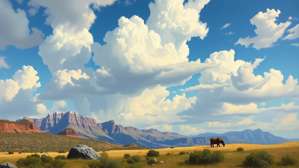 Oil Painting in the Style of James Gurney