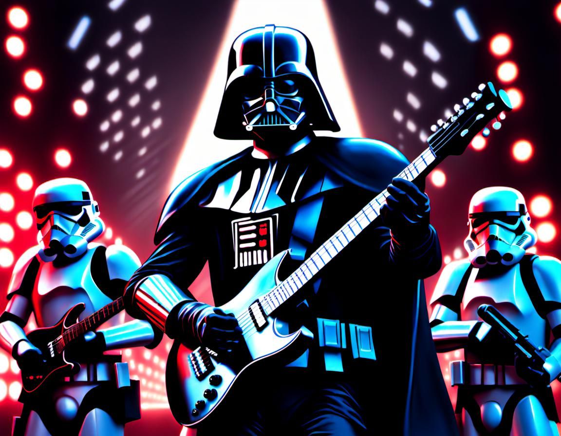 Darth Vader Rocks with Stormtrooper Orchestra
