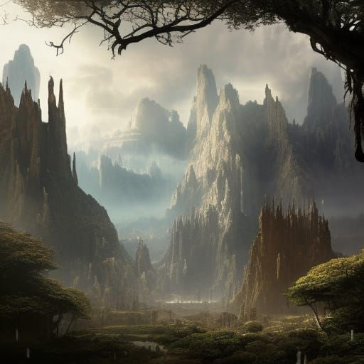 Epic and Detailed Vision of Heaven