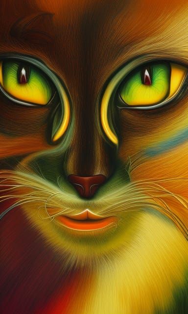 Green eyes
