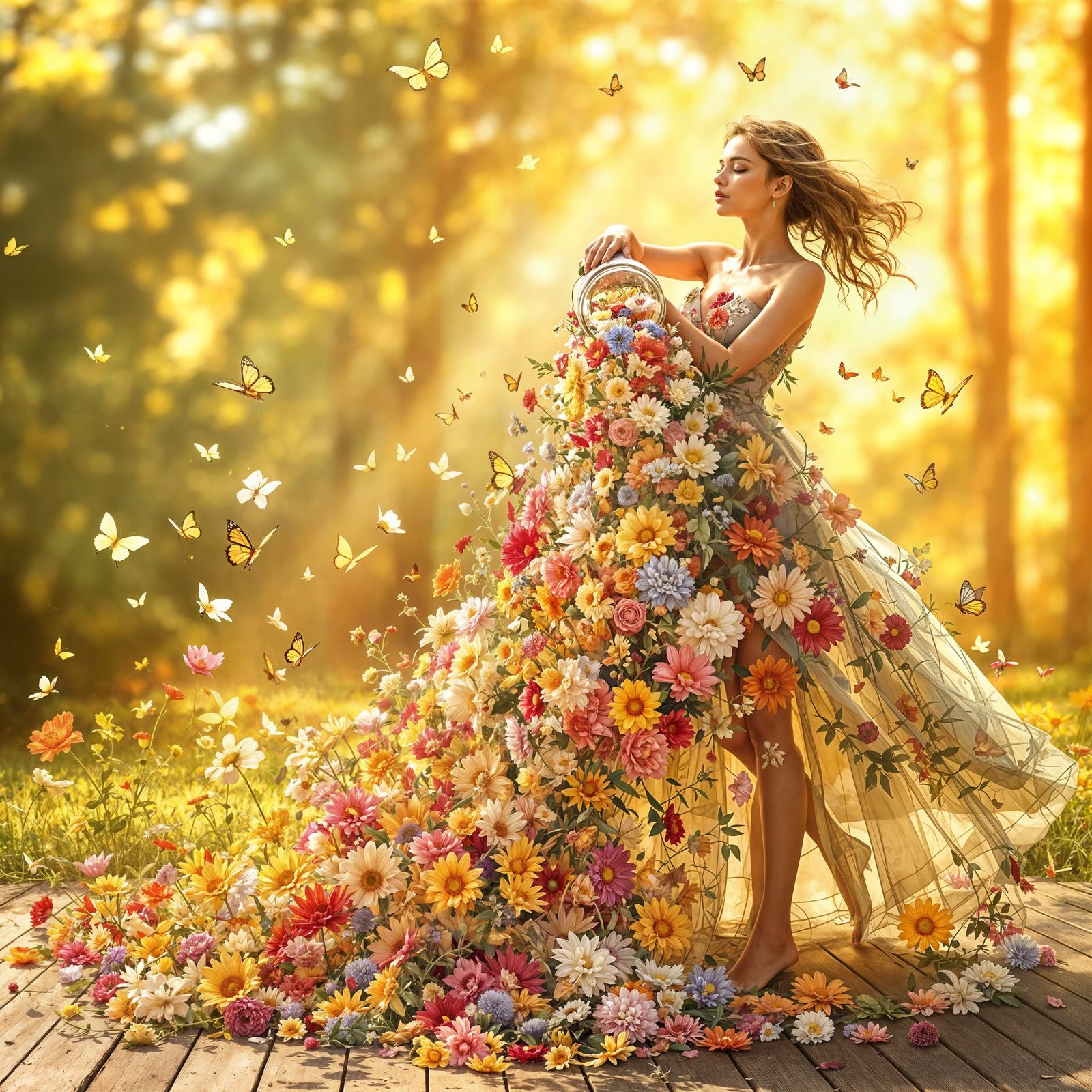 Inspired by "Making a Summer Day (Reimagined)" created by wo...