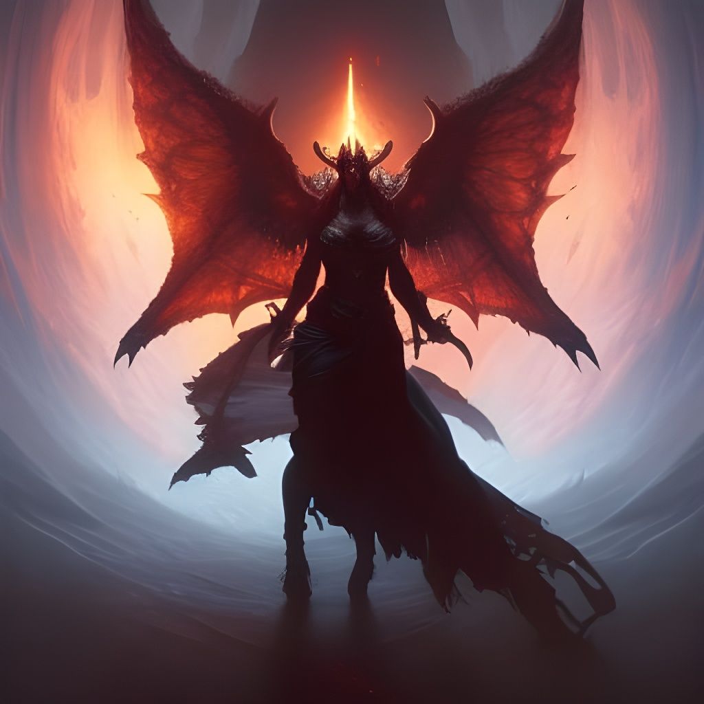 Lilith Diablo Dark Fantasy Concept Art