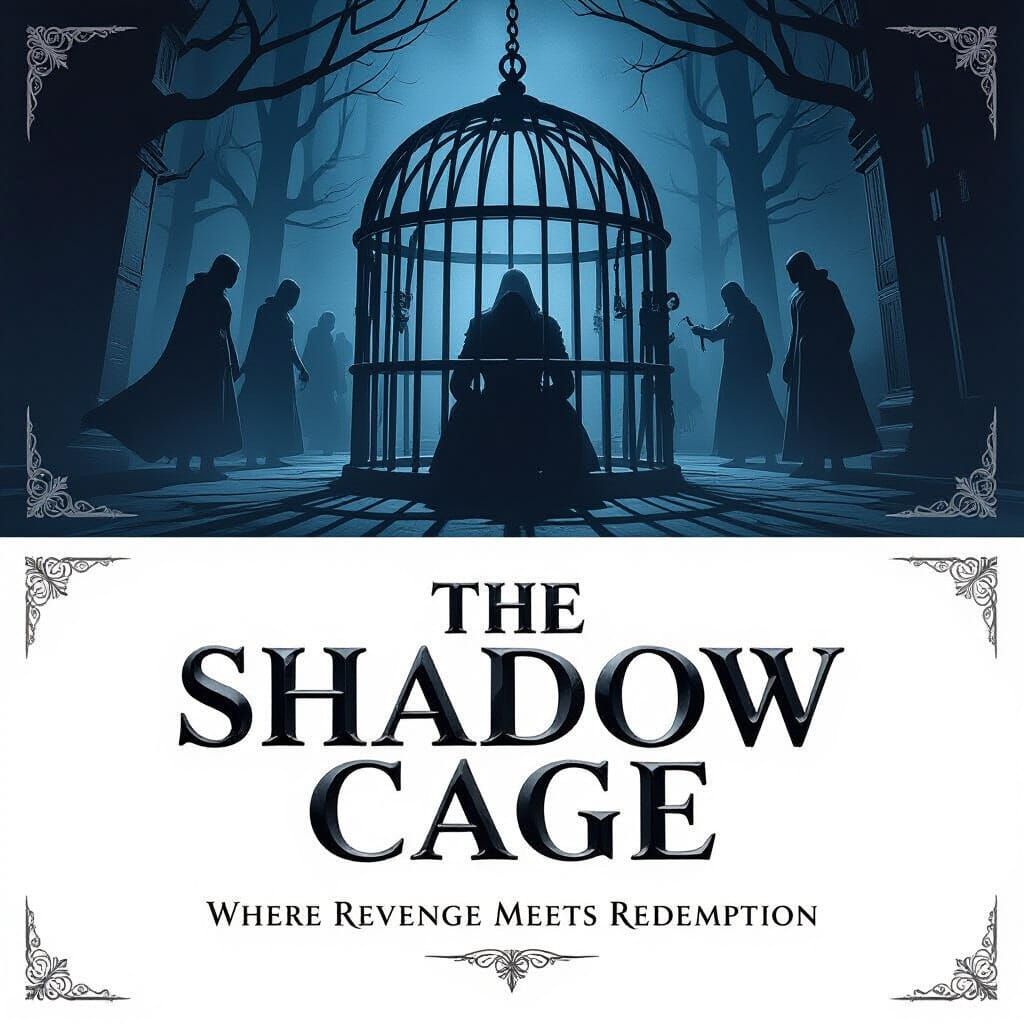 The Shadow Cage: A Hyper-Realistic Thriller Cover