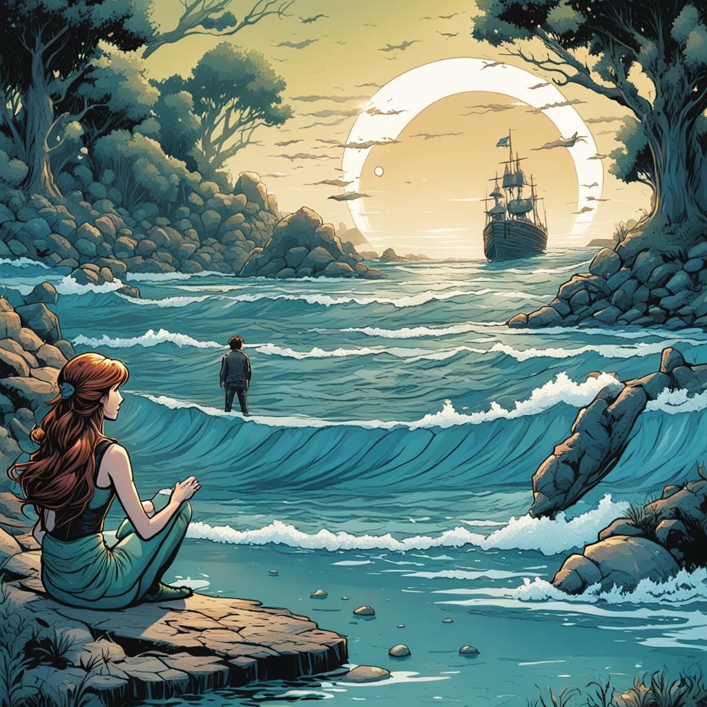 Anna Kendrick and Mermaid Shore Conversation