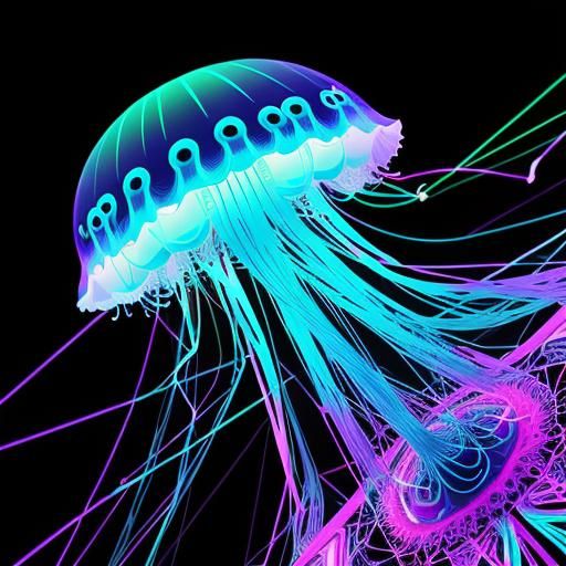 Psychedelic Jellyfish