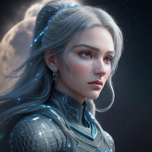 Diamond Matrix: Hyper Photorealistic 3D Render