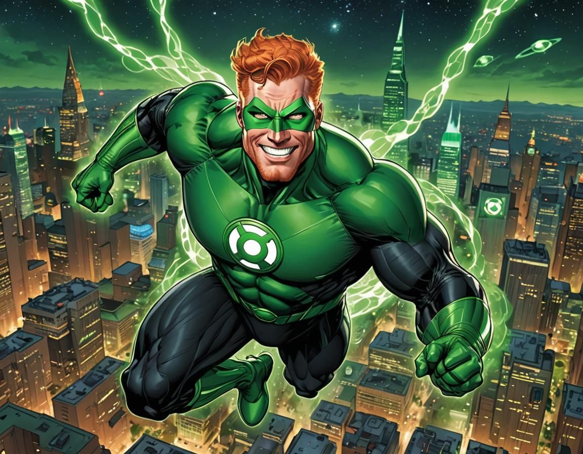 The Ginger Green Lantern