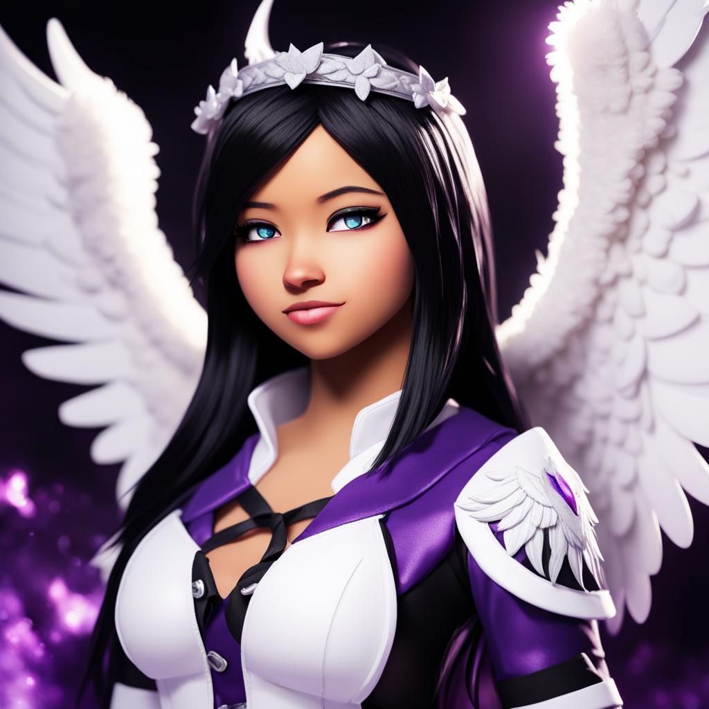 Dark Angel AI Generated Image