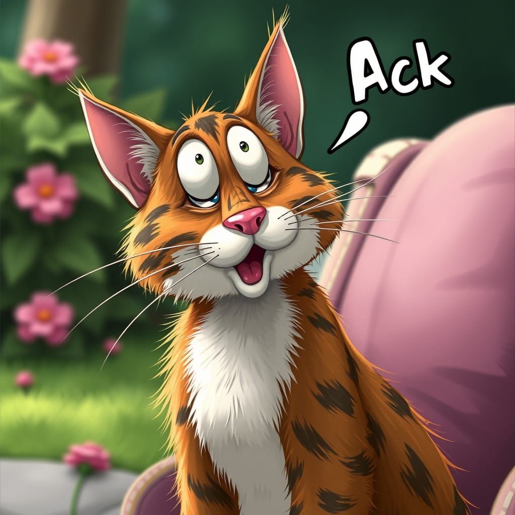 Bill the Cat Says Ack: A Bloom County Moment