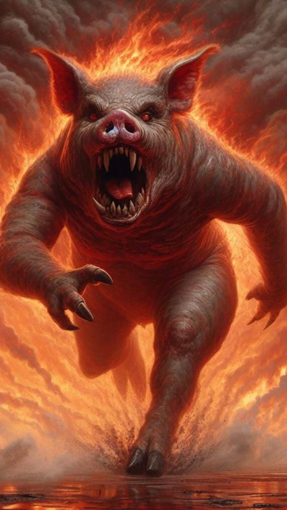 Horrific Porcine Creature of Unrelenting Suffering