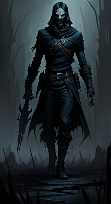 Dark Sinister Fantasy Illustration