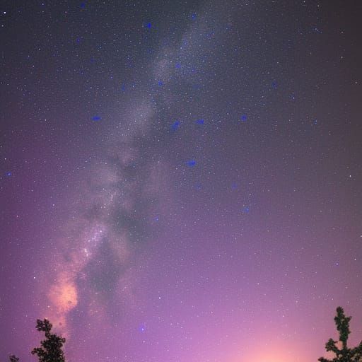 AI Image of a Starry Night Sky