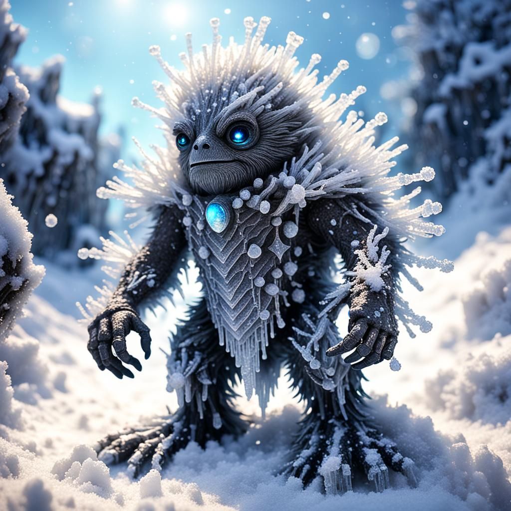 Salt Crystal Humanoid Creature