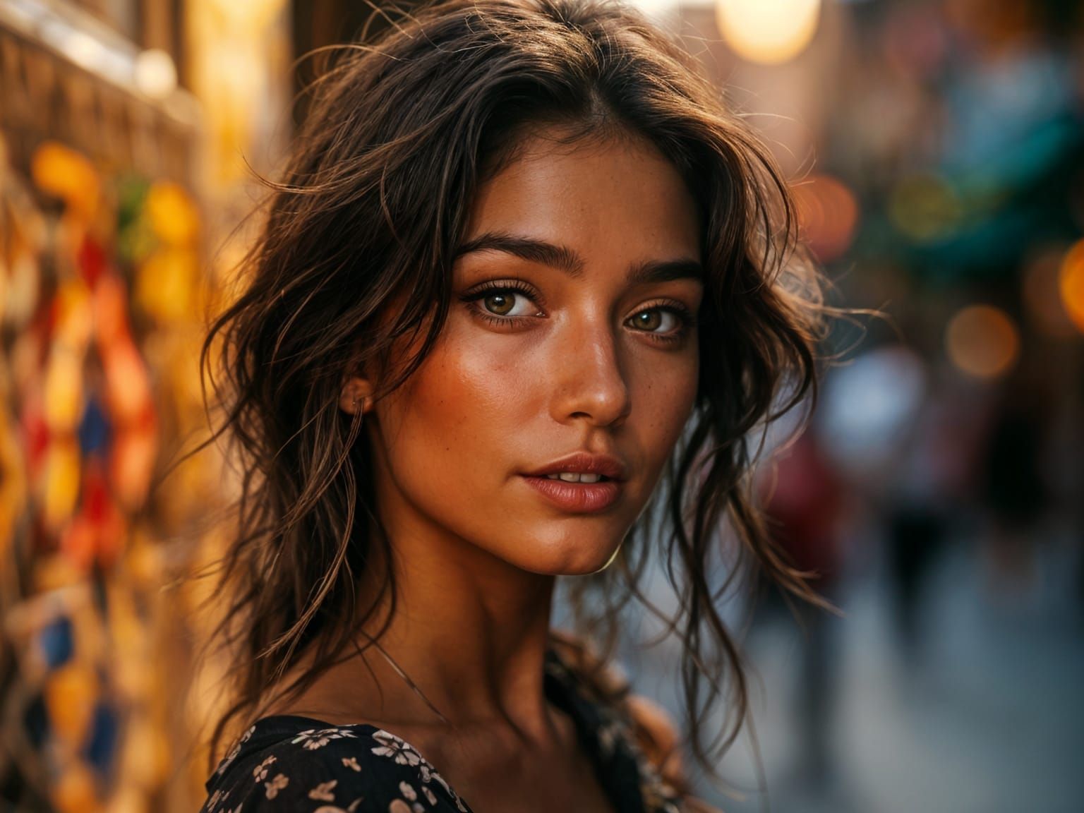 A Woman in Marrakech Magic Hour