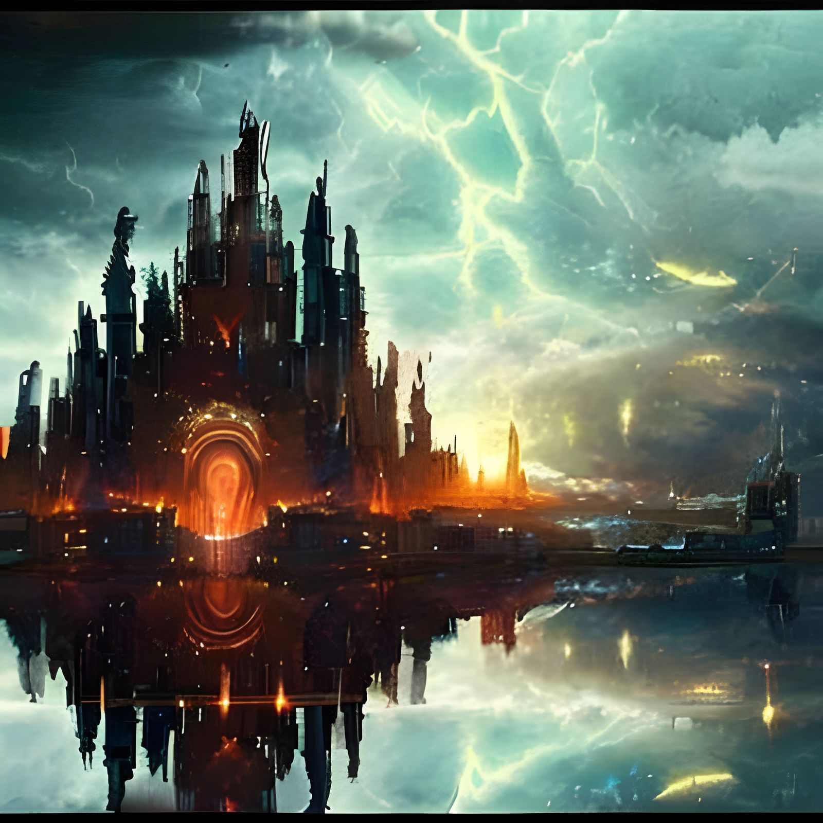 Surreal Citadel in Strange Worlds