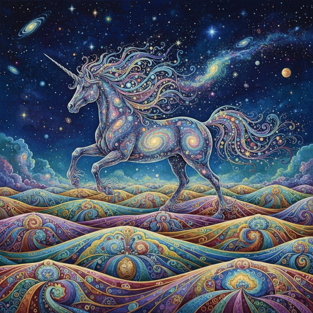 The Unicorn from the Stars