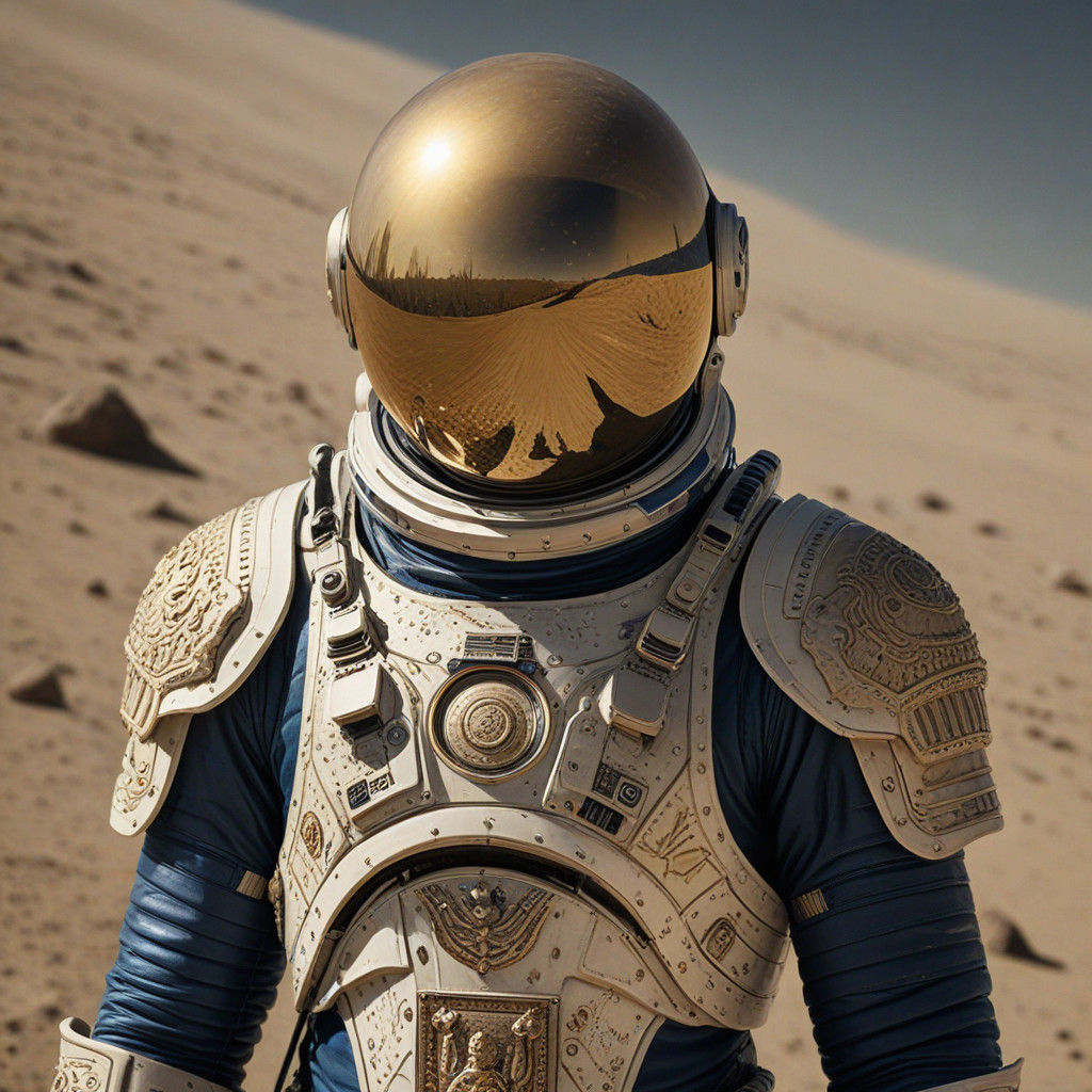 French King On The Moon