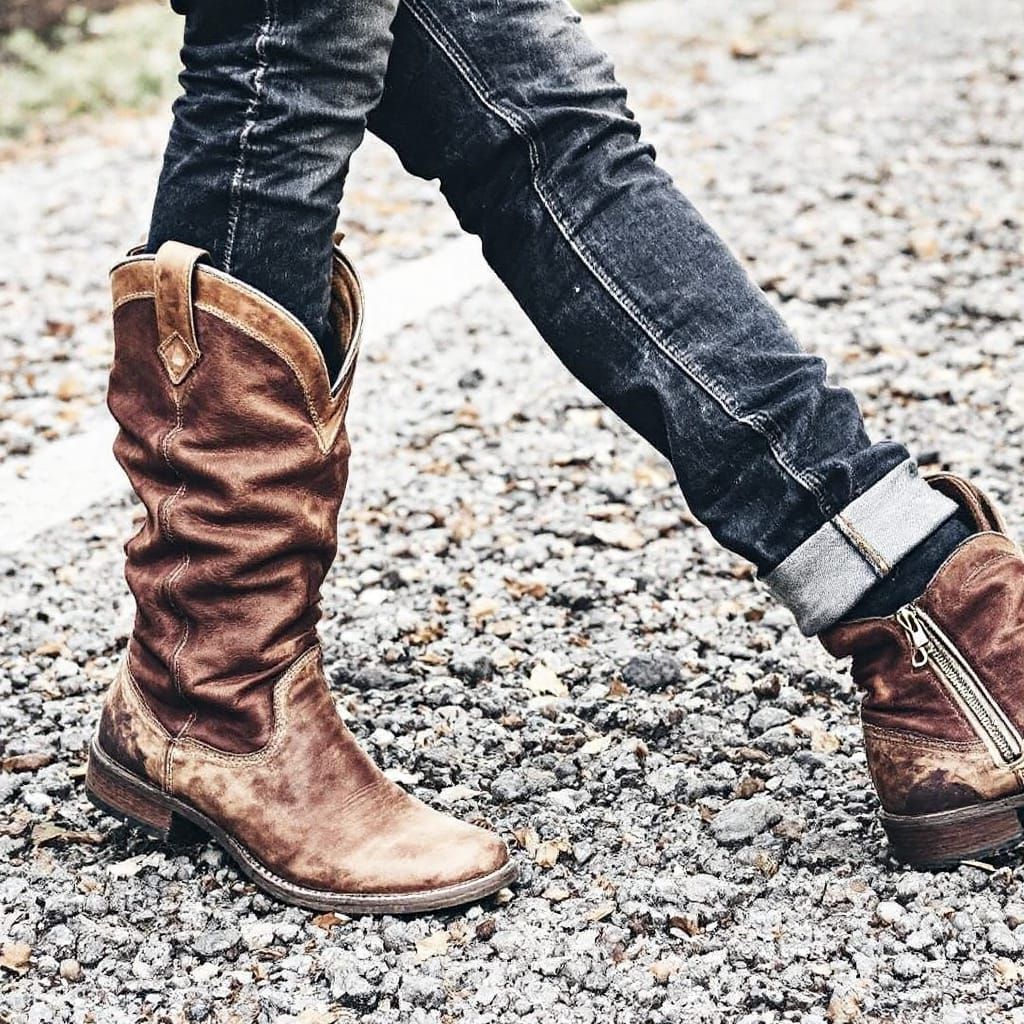 Walkin' Boots as a Vivid Pop Art Painting