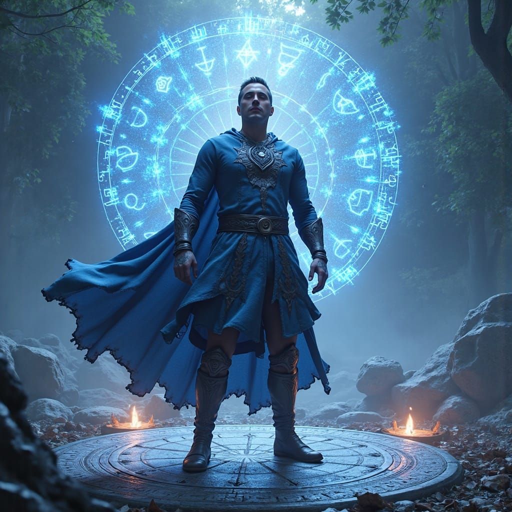 Ethereal Rune Archmage in Starlight Robes