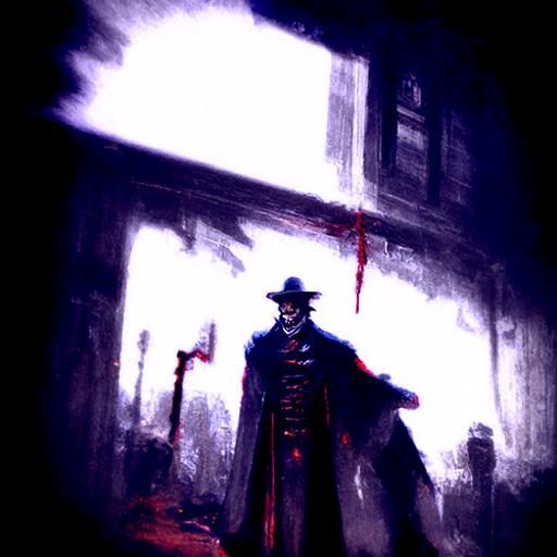 Sinister Jack the Ripper Portrait
