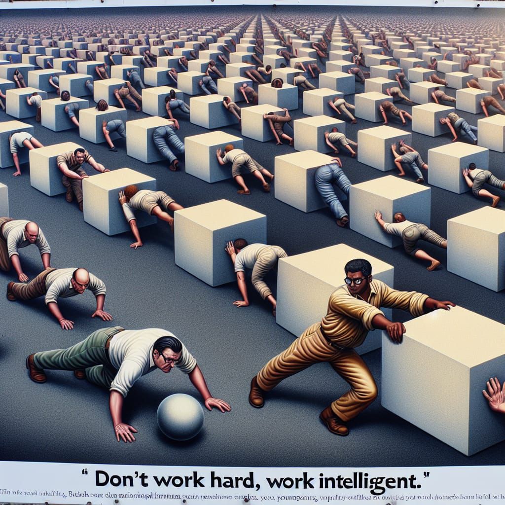 Work Smart: Efficiency Over Exertion