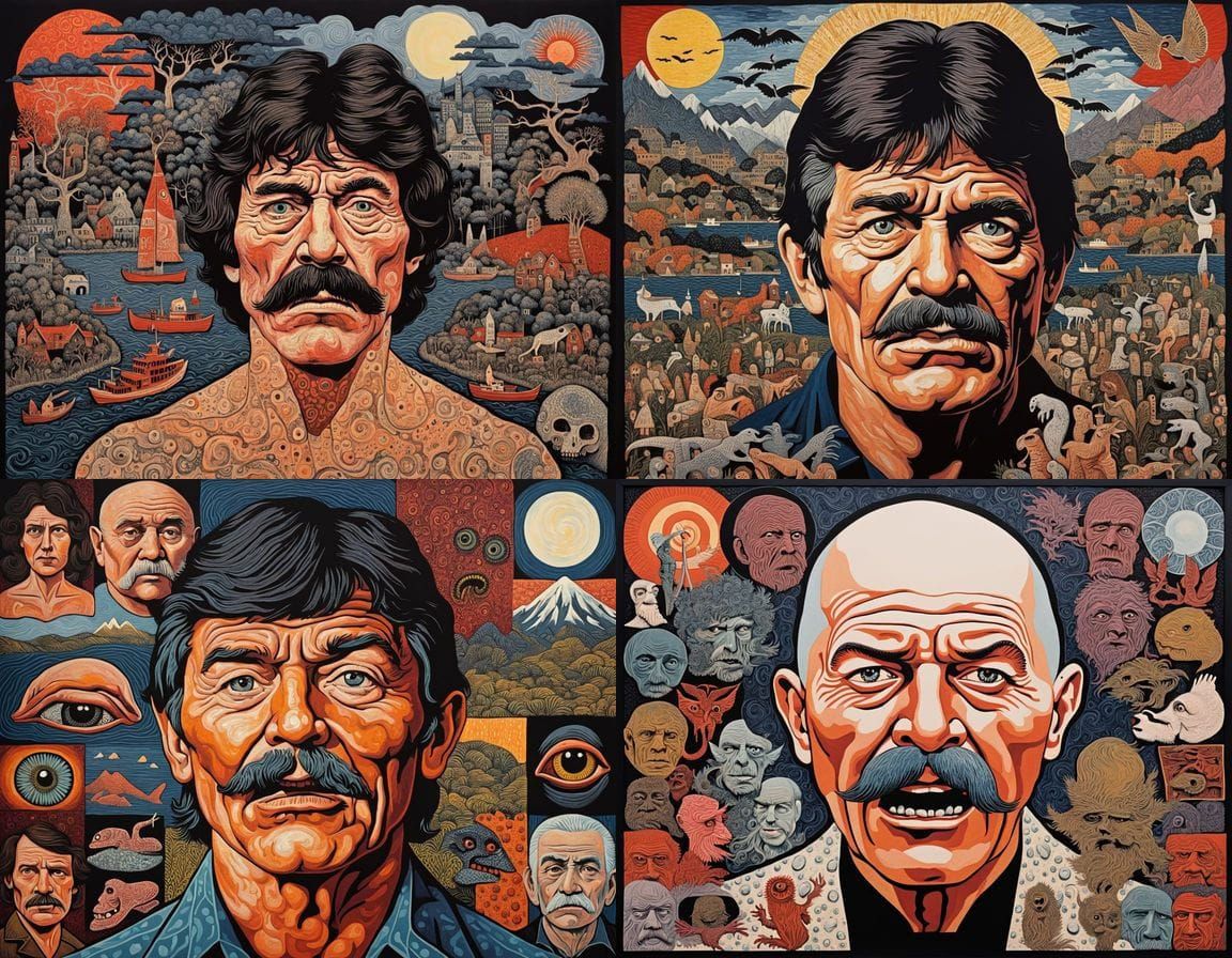 Charles Bronson as a Mutant Homunculus in a Dark, Moody 1970...