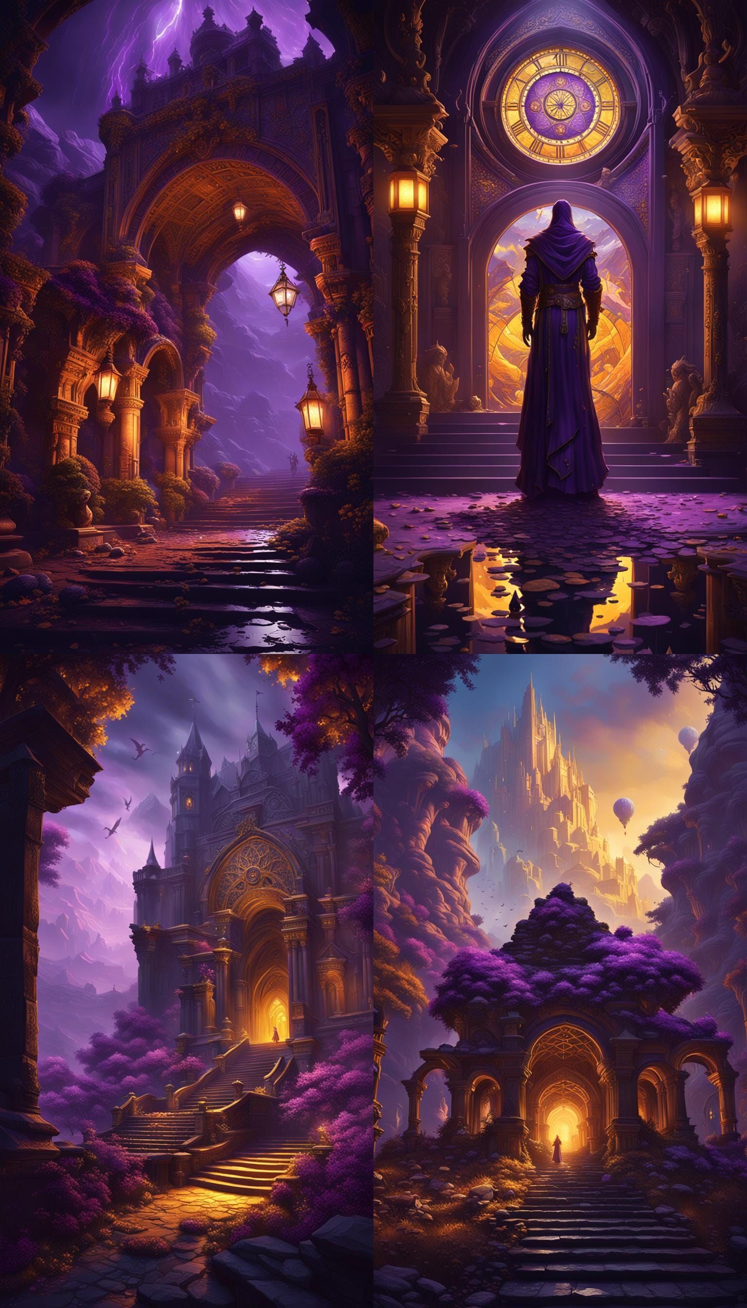 Embark on a Dark Fantasy Journey, Hyperdetailed Art