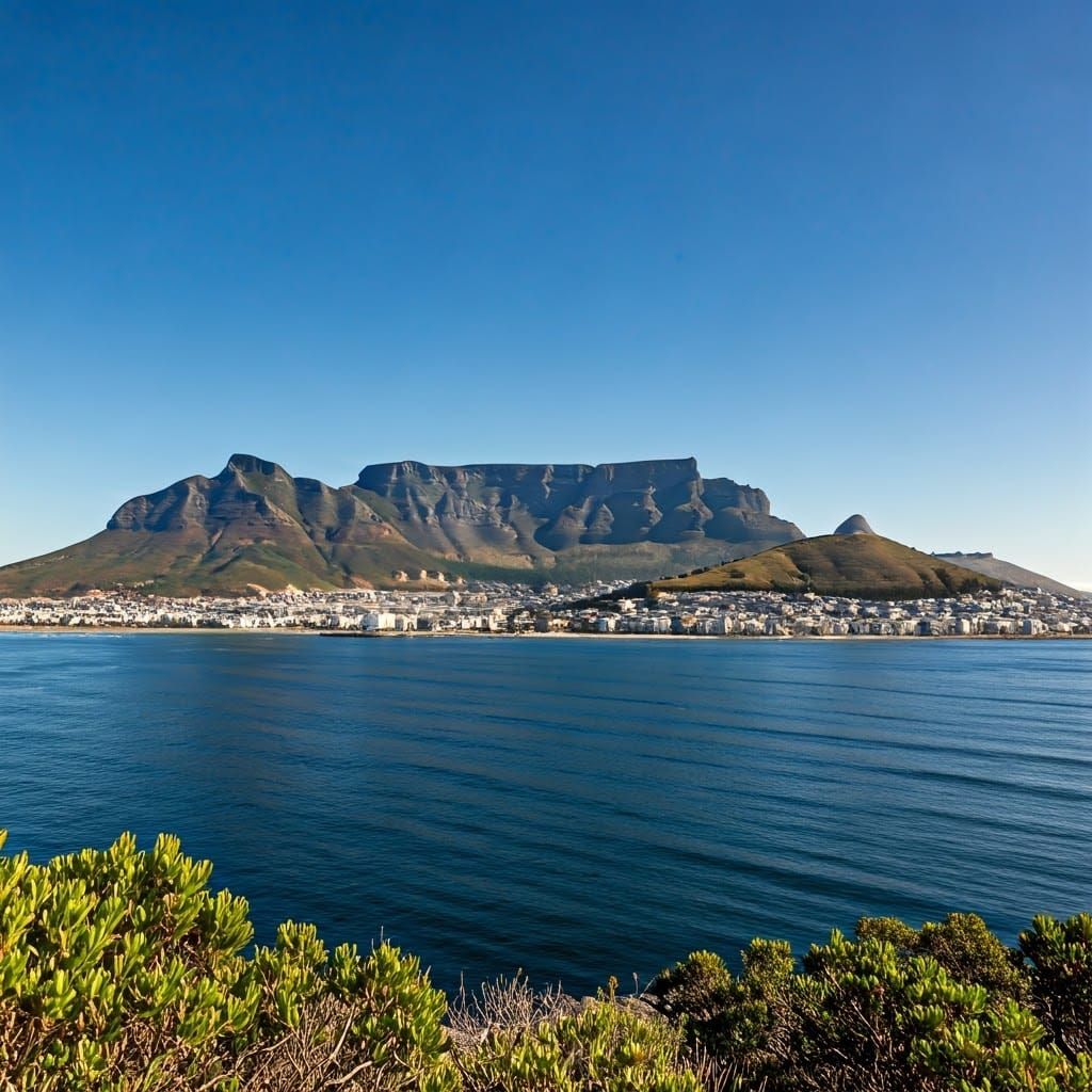 Majestic Table Mountain: Cape Town Photography