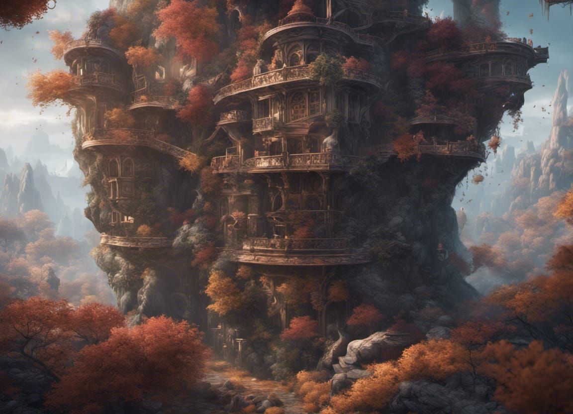 Detailed Matte Painting of a Person