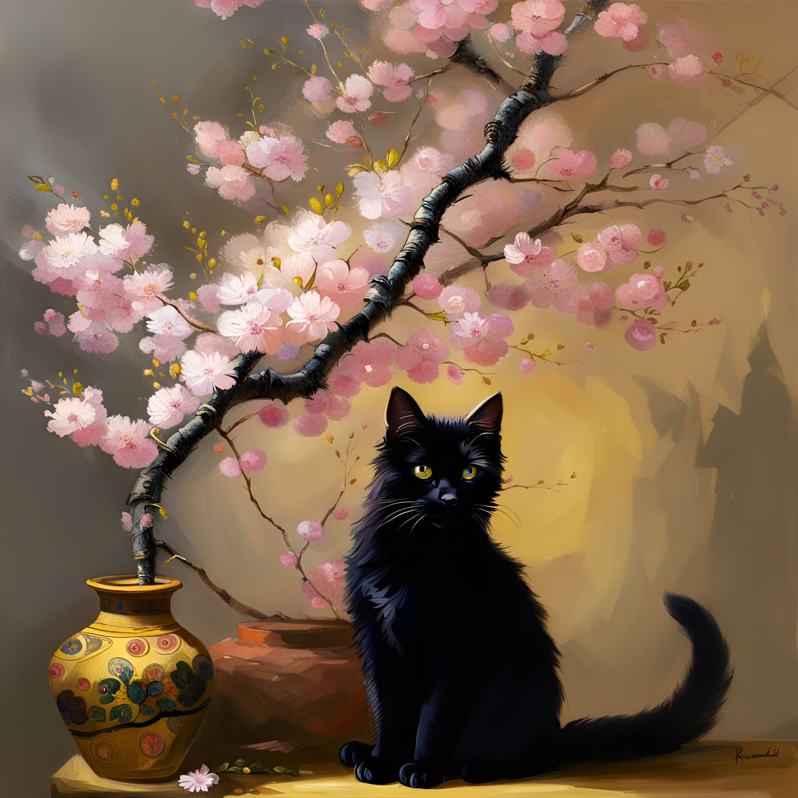 Sakura Cat