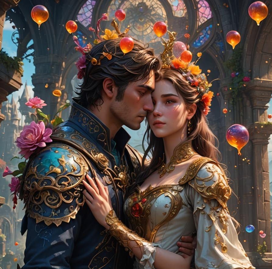 Fantastical Matte Painting with Intricate Details