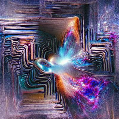 Abstract Quantum Realm Visualized