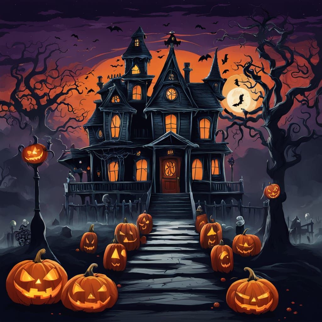 Spooky Halloween Night of Trick-or-Treating