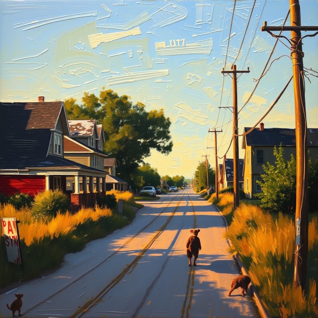 Late Summer Tranquility on the Brink in Benton Harbor, Michi...