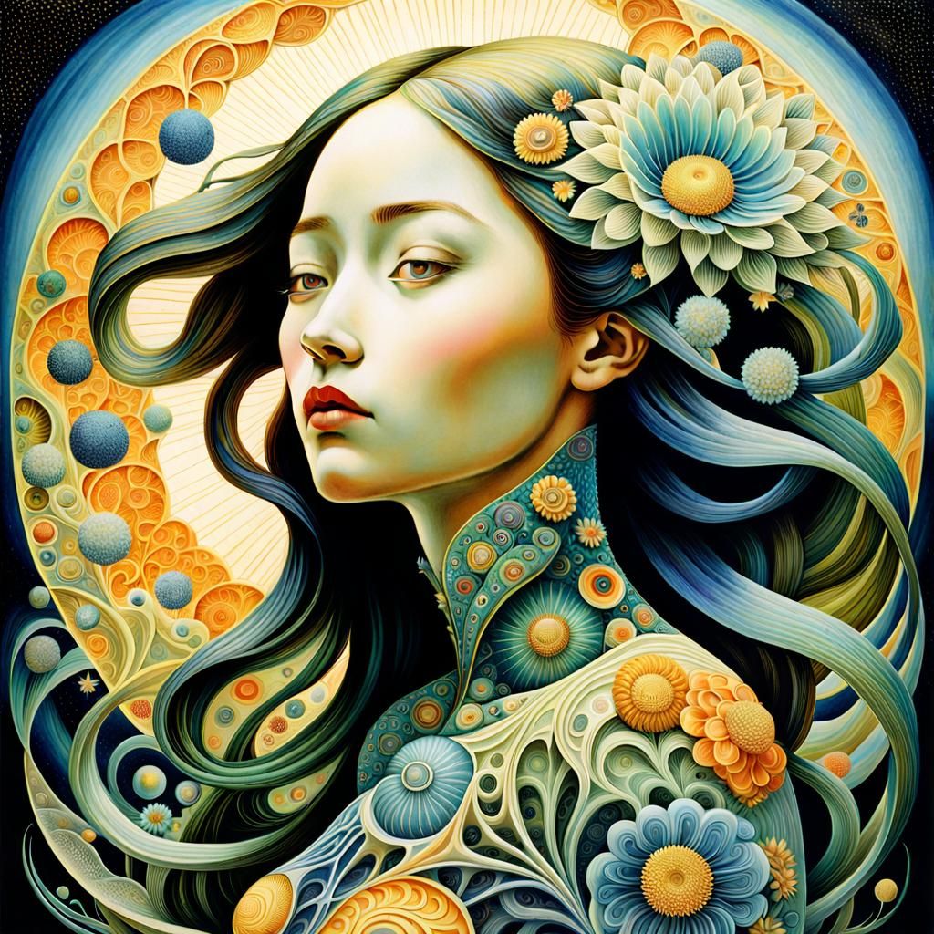 Surreal Transformation: Sun, Moon, and Starlight