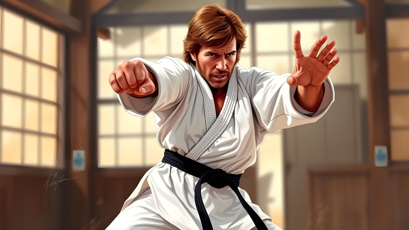 Chuck Norris Karate Masterclass