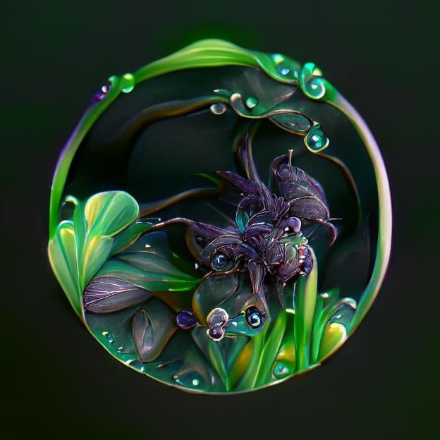 Glass Iris B05