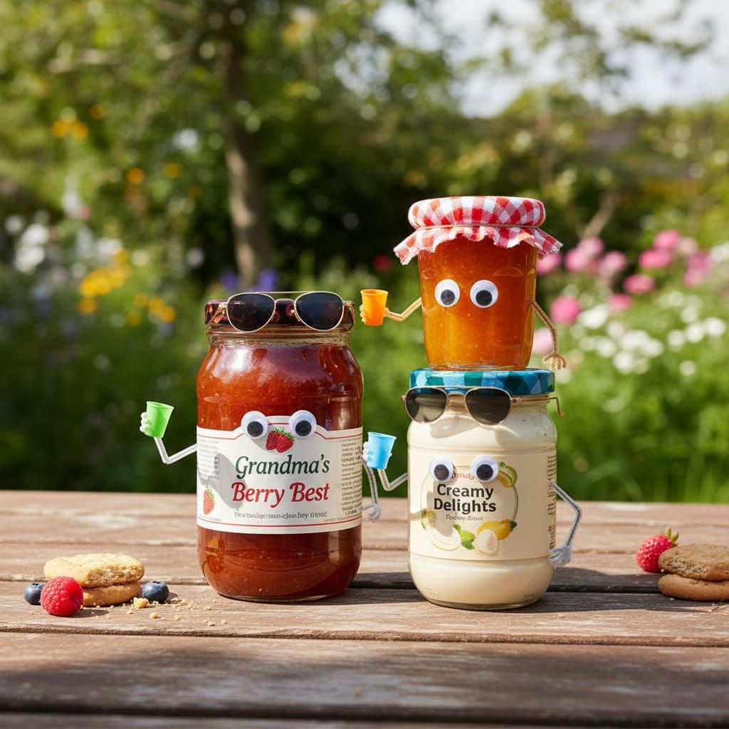 Jars of Jam and Mayo Companions