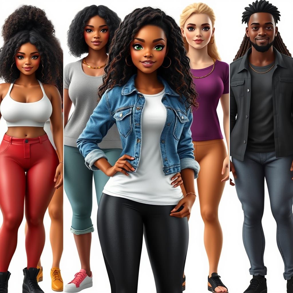 Portrait of a Woman in a Simple yet Elegant Style