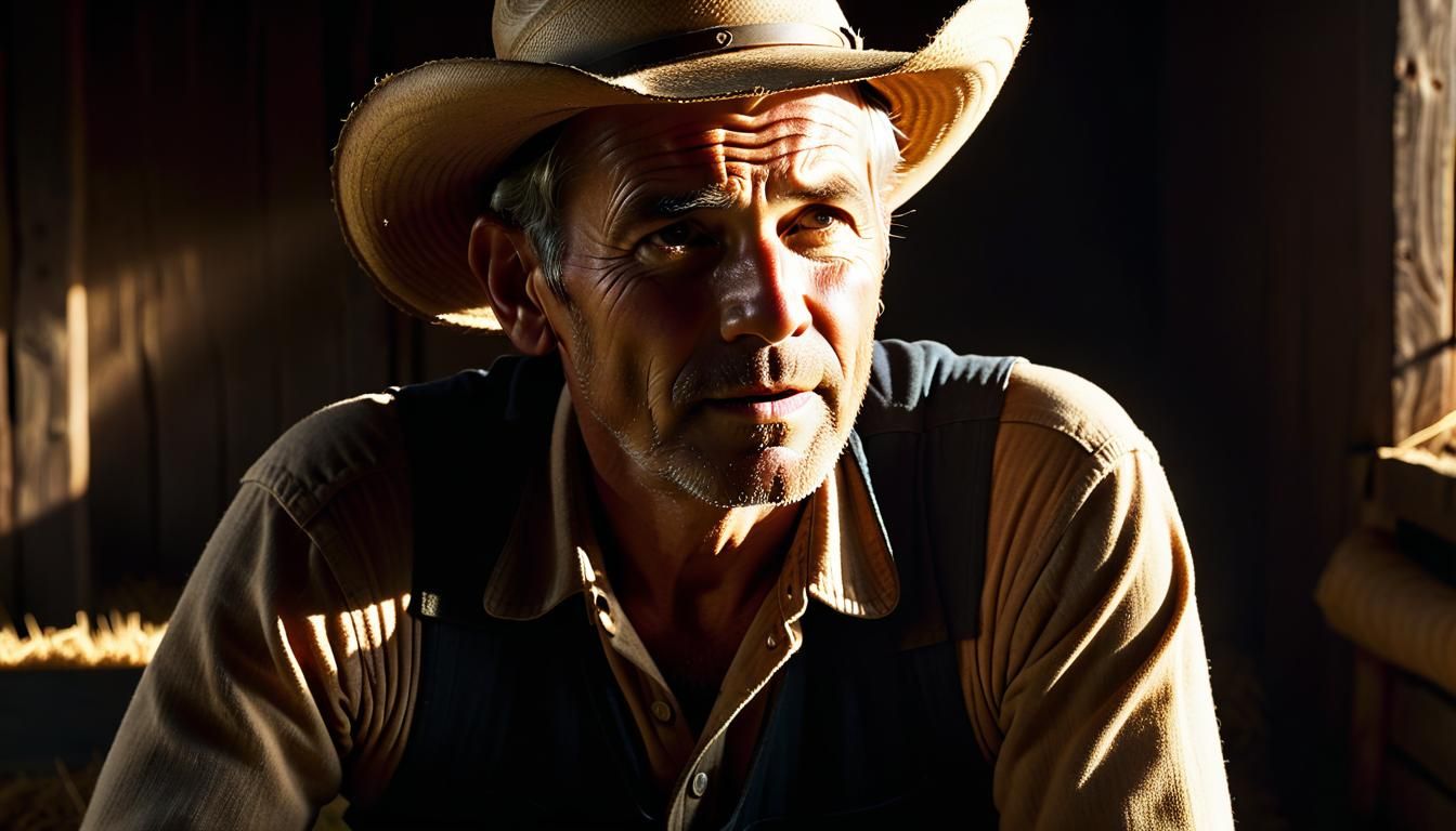 Farmer Photo Portrait