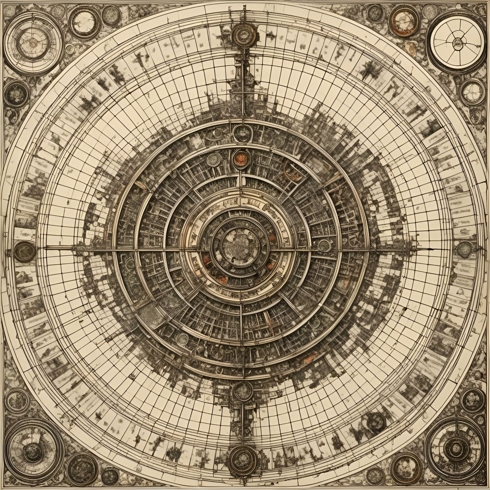 Entropymagic Diagram in Maximalist 3D Style