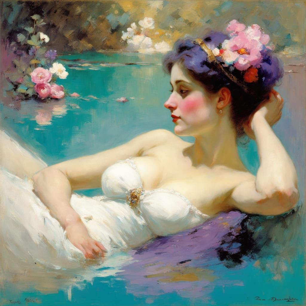 Series - no 4 - Sara la baigneuse ...