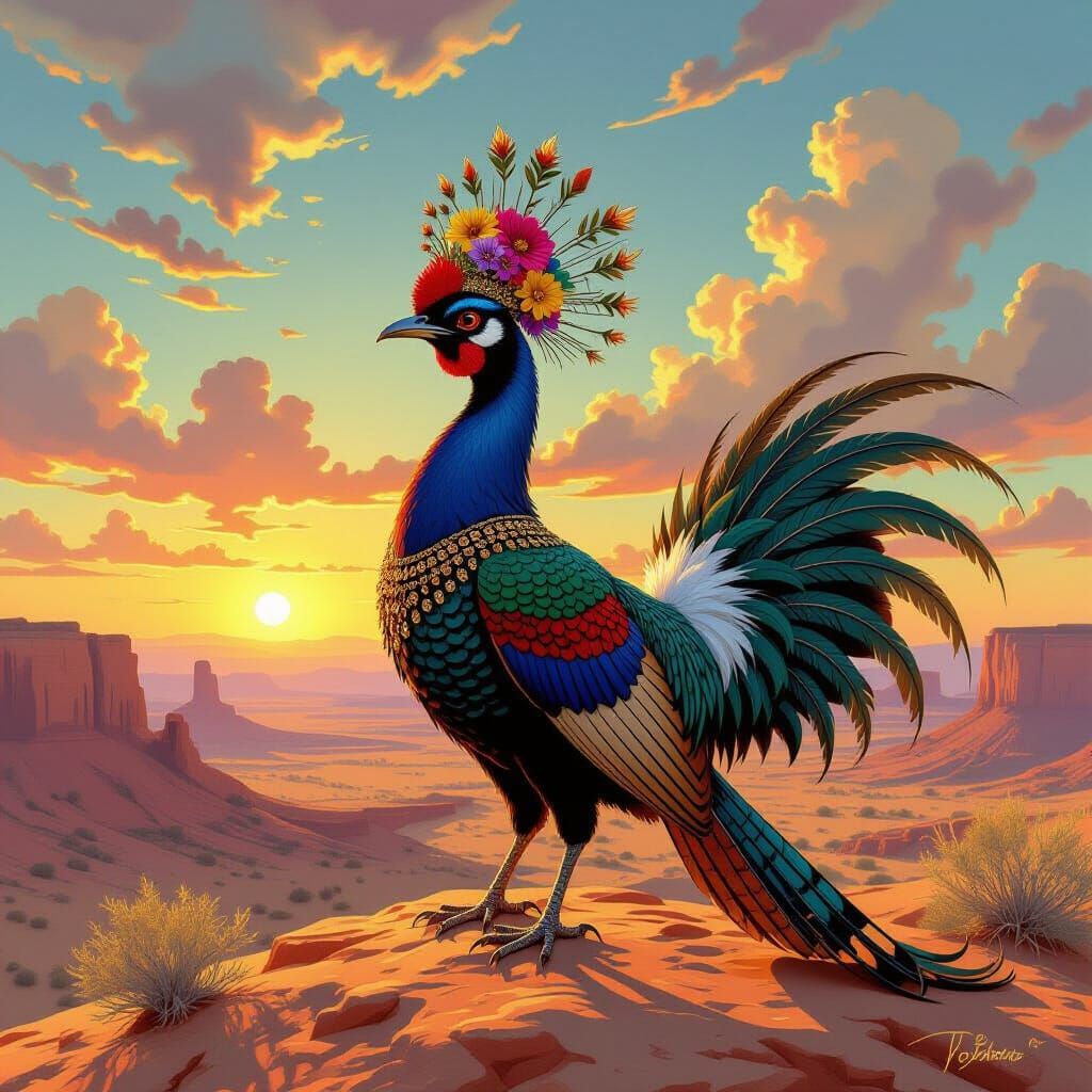 Regal Road Runner Queen on Sun-Baked Mesa